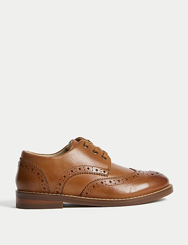 Kids' Leather Brogues (8 Small - 2 Large) - MV