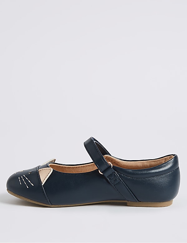 Buy Kids Freshfeet Mary Jane Cat Shoes 5 Small 12 Small at Marks Spencer