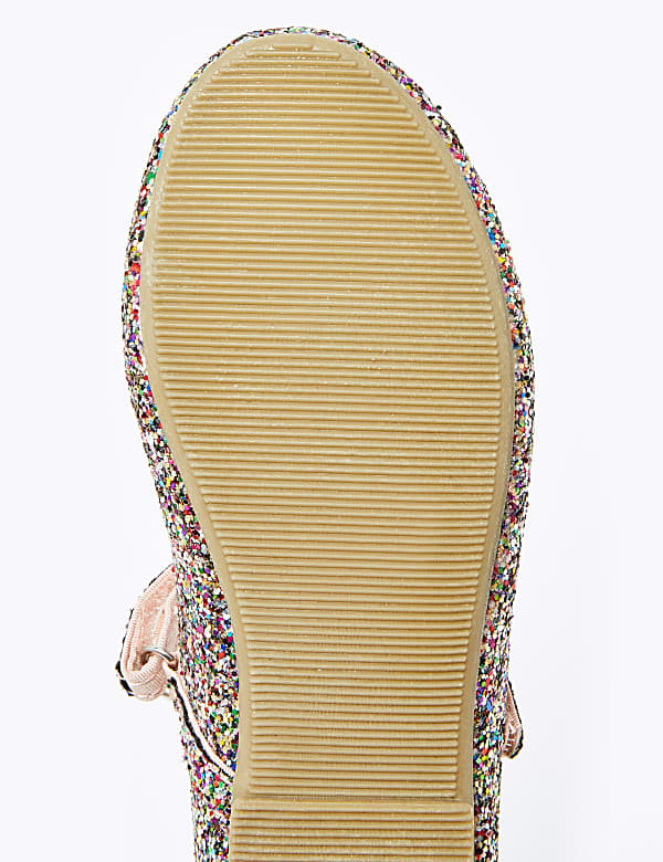 Kids’ Freshfeet™ Glitter Mary Jane Pumps