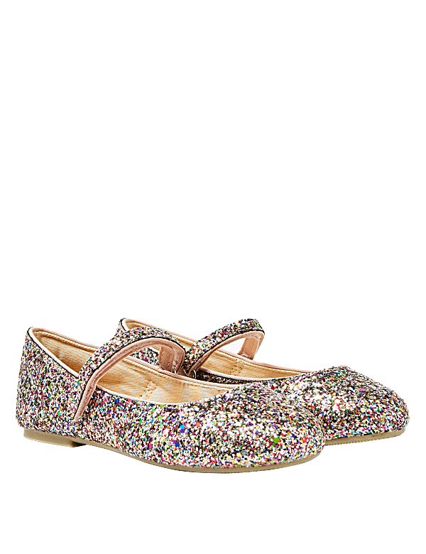 Kids’ Freshfeet™ Glitter Mary Jane Pumps
