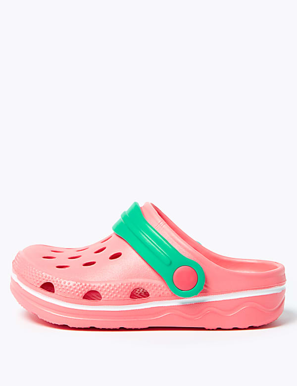 Kids' Contrast Strap Clogs