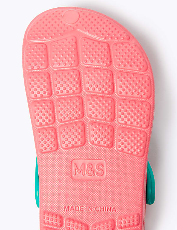 Kids' Contrast Strap Clogs