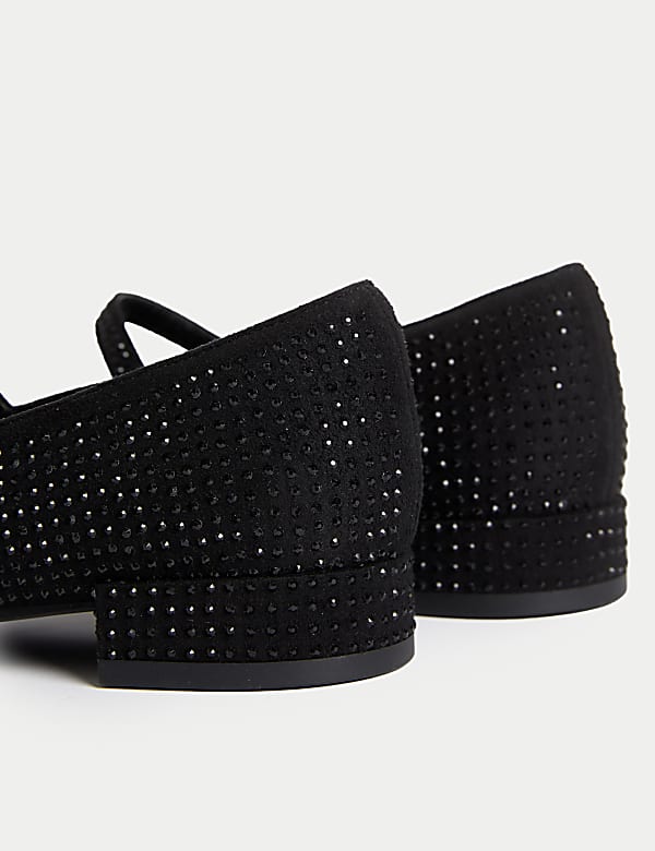 Ballerinas mit Strassbesatz f&uuml;r Kinder (33,5&ndash;39,5) - AT