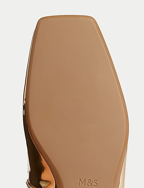 Ballerinas in Metallic f&uuml;r Kinder (33,5&ndash;39,5) - AT