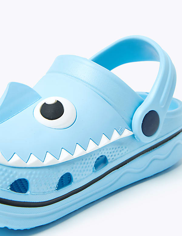 Kids' Shark Clogs (5 Small - 12 Small)