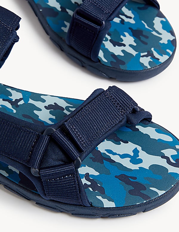 Kids' Camo Riptape Trekkers