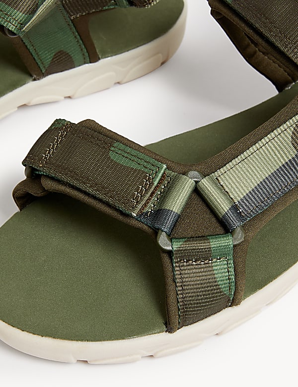 Kids' Camo Riptape Trekkers