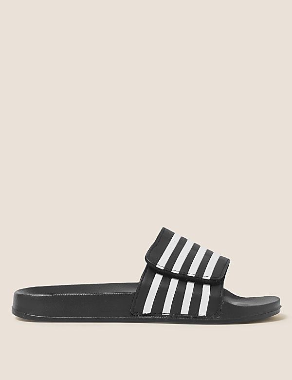 Kids' Striped Sliders (13 Small - 7 Large) - LV
