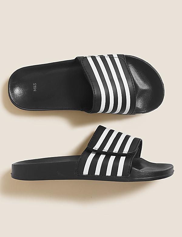 Kids' Striped Sliders (13 Small - 7 Large)