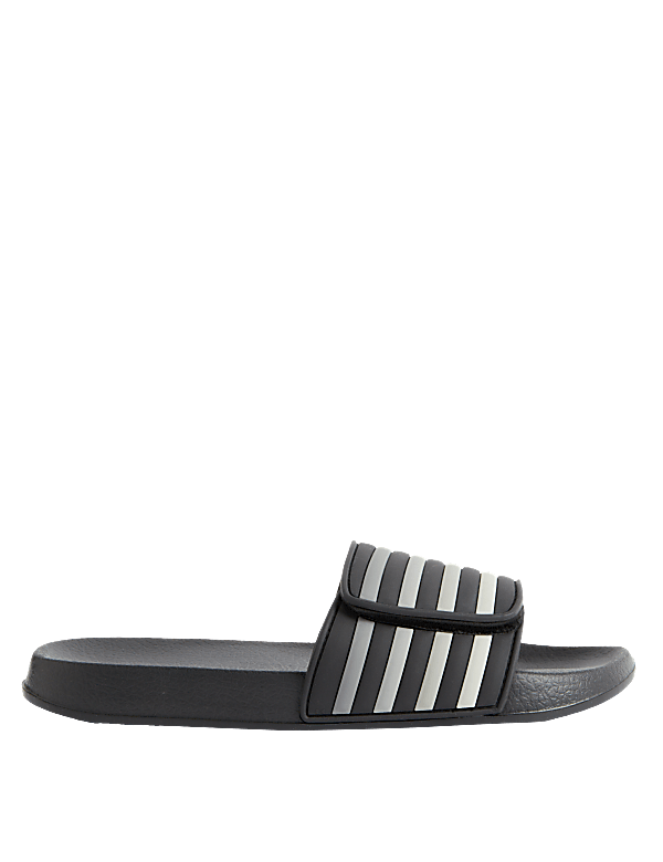 Kids' Striped Sliders