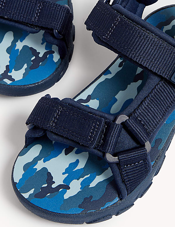 Kids' Camo Riptape Trekkers