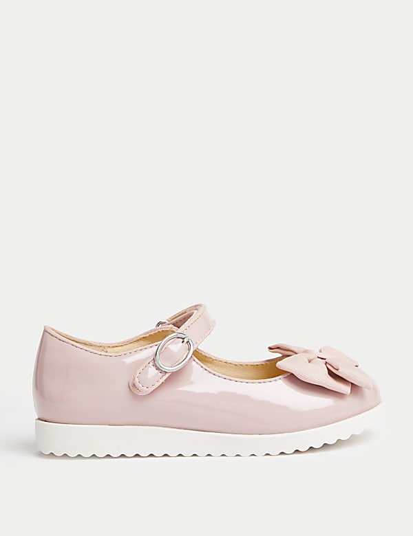 Marks and spencer pink bow shoes sale