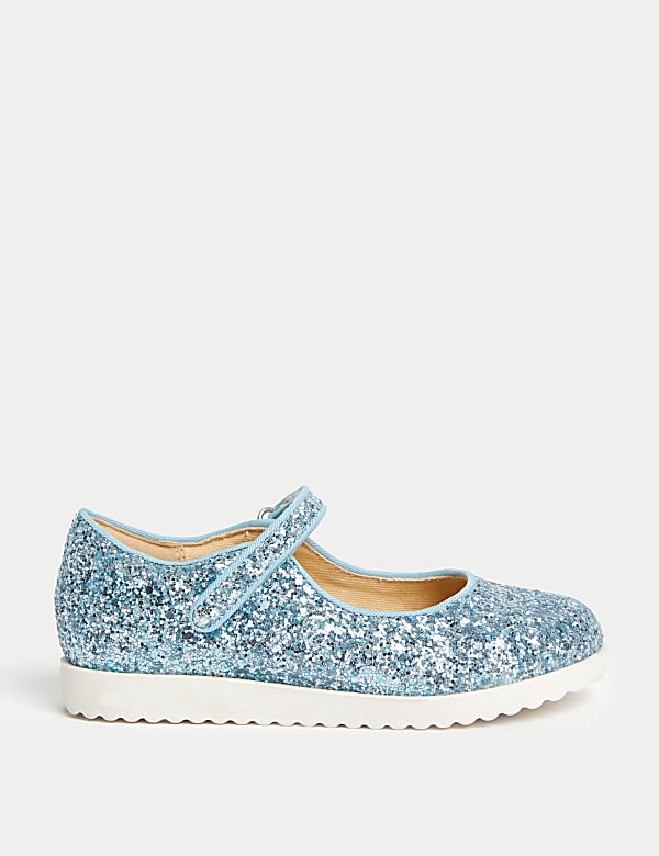 Kids' Glitter Mary Jane Shoes (4 Small - 2 Large) - RO