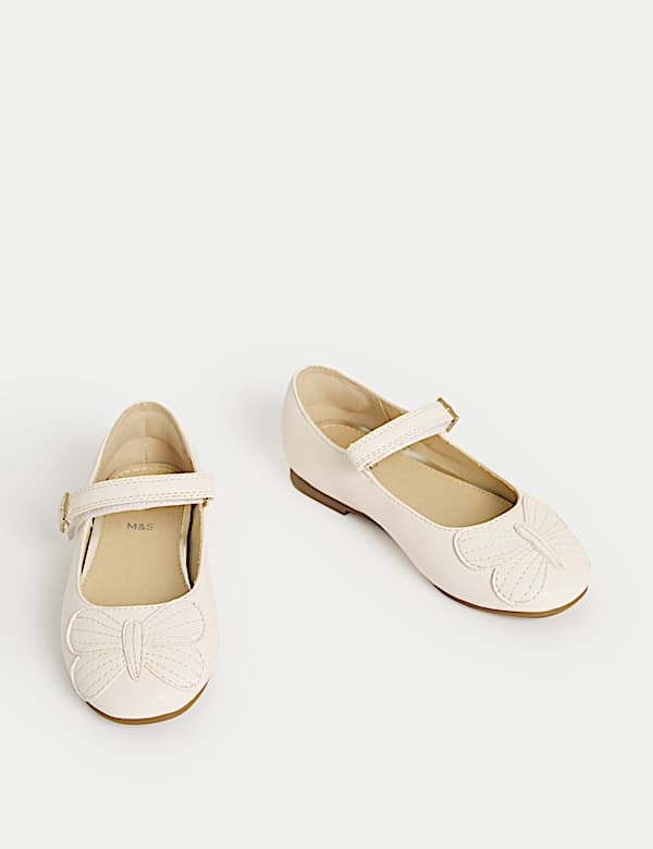 Kids' Butterfly Ballet Pumps(4 Small - 2 Large) - ES