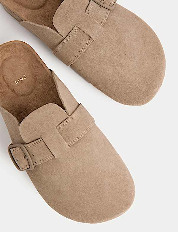 Sabots enfants en daim avec assise plantaire (du 35,5 au 39,5) - LU