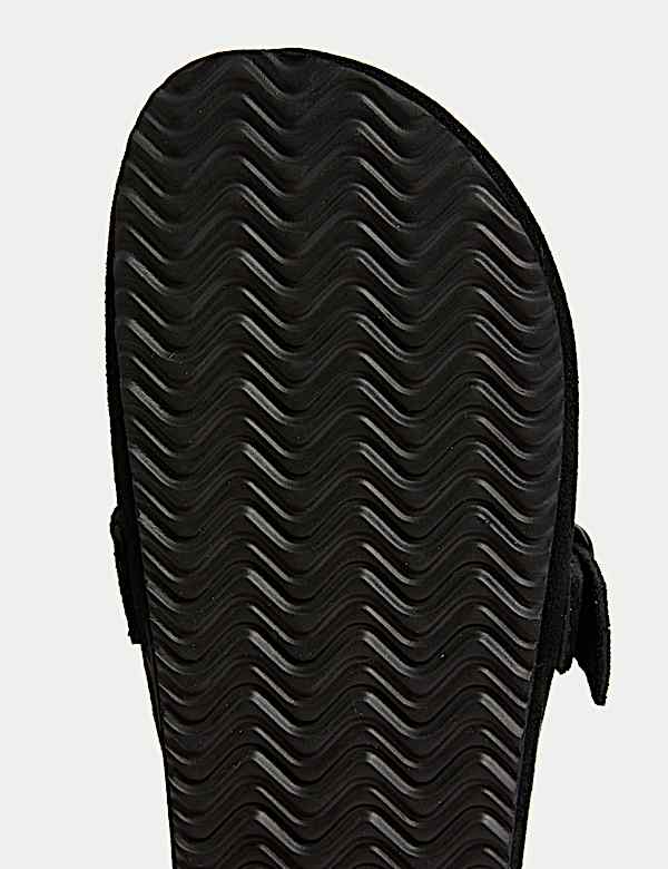 Kids' Suede Footbed Clogs (3 Large - 6 Large) - CY