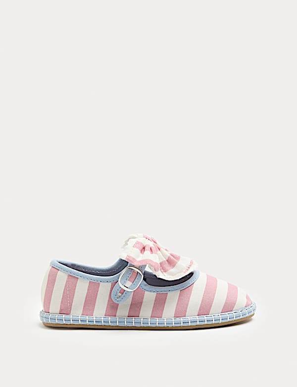 Kids' Heritage Stripe Ballet Shoes (4 Small-2 Large) - US