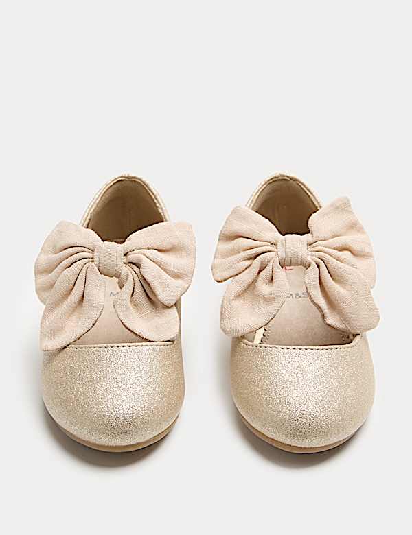 Ballerines enfant brillantes ornées d’un nœud (du 20,5 au 34,5)