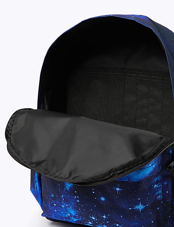 Kids’ Space Design Water Repellent School Backpack