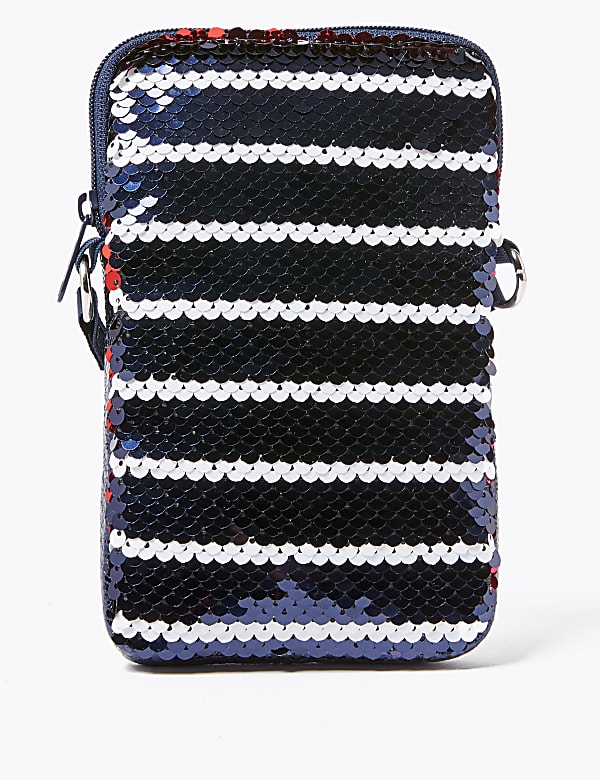 Kids’ Sequin Phone Bag
