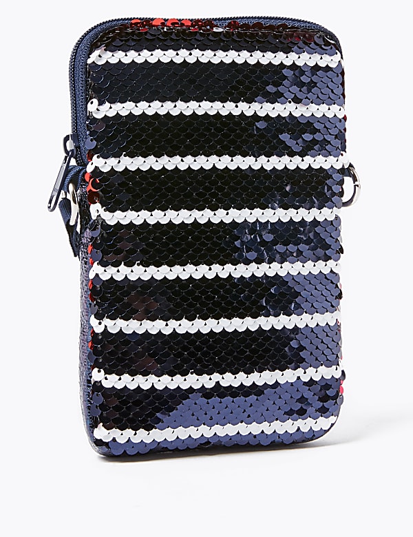 Kids’ Sequin Phone Bag