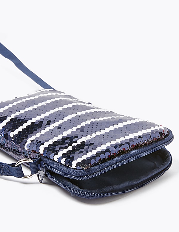 Kids’ Sequin Phone Bag
