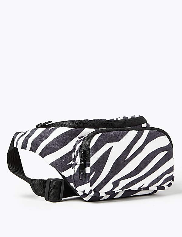 Kids’ Zebra Print Bumbag