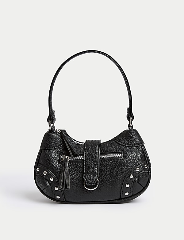 Kid's Faux Leather Shoulder Bag - HU
