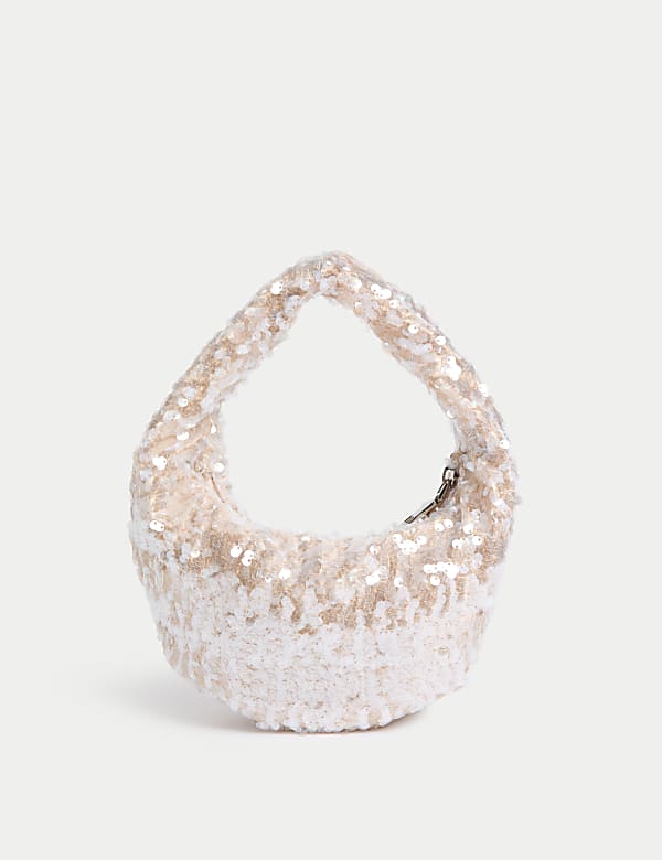 Kids' Sequin Shoulder Bag - NL