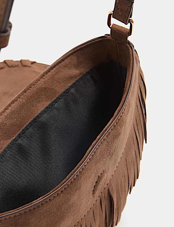 תיק אלכסון עם פרנזים לילדות - IL