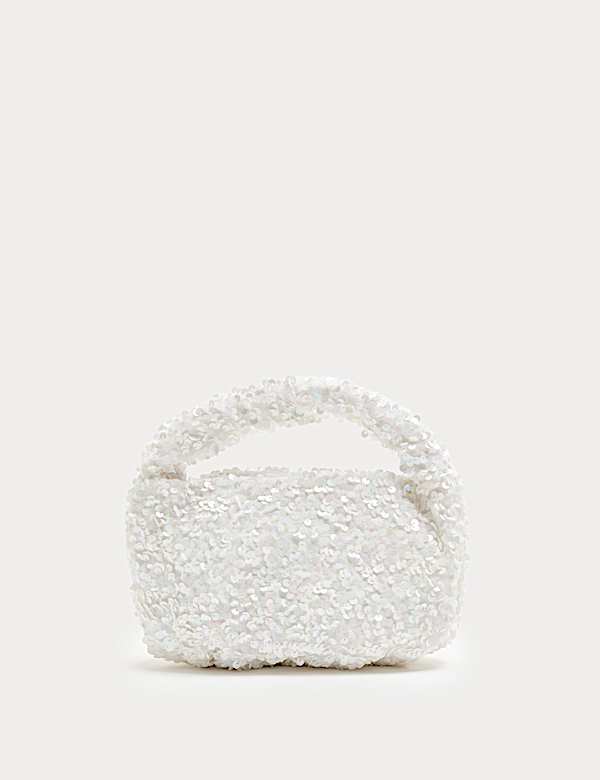 Sequin Hand Held Bag - FI