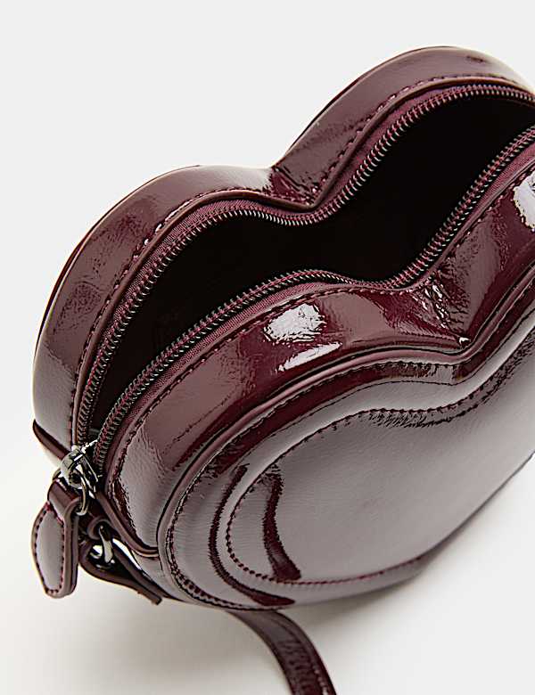 Kids' Heart Crossbody Bag - IL