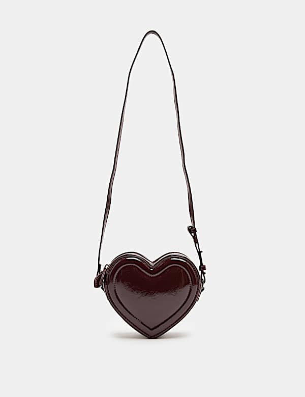 Kids' Heart Crossbody Bag - IL