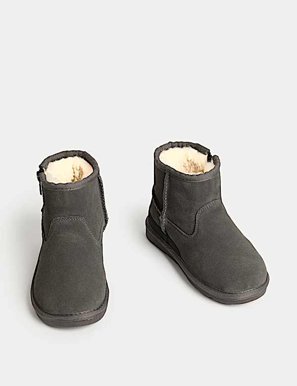 מגפי זמש לילדים (4 סמול - 7 לארג') - IL