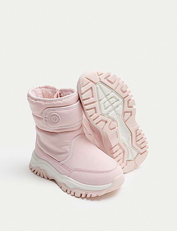 Gefütterte, wasserdichte Stiefel für Kinder (20,5–34,5) - AT