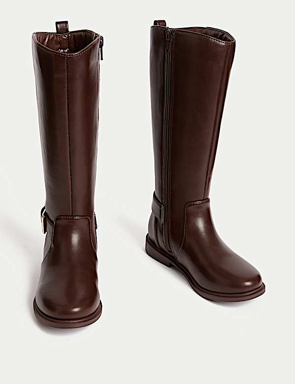Botas de montar infantiles con hebilla (10 peque&ntilde;o - 6 grande) - ES