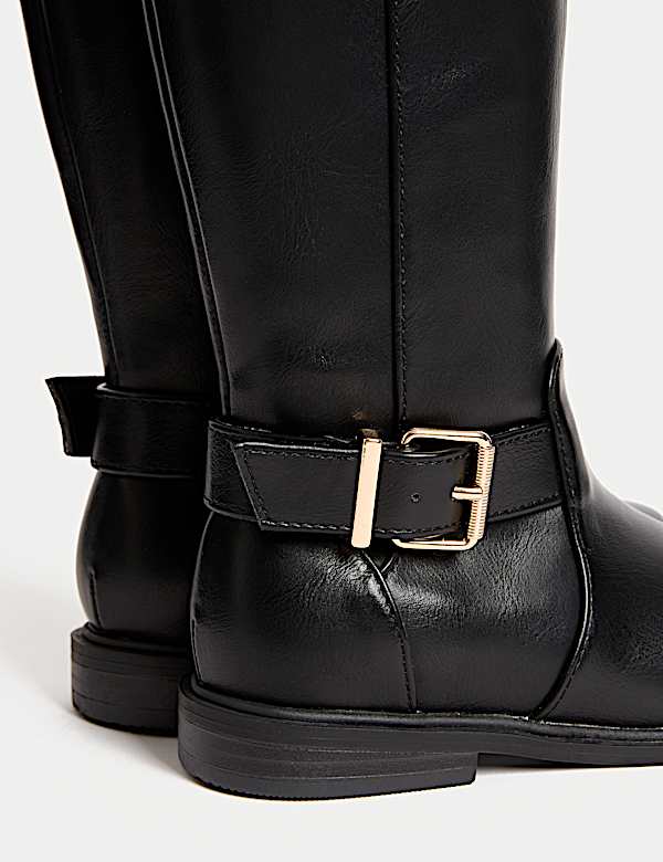 מגפי רכיבה לילדים עם אבזם (10 סמול - 6 לארג') - IL