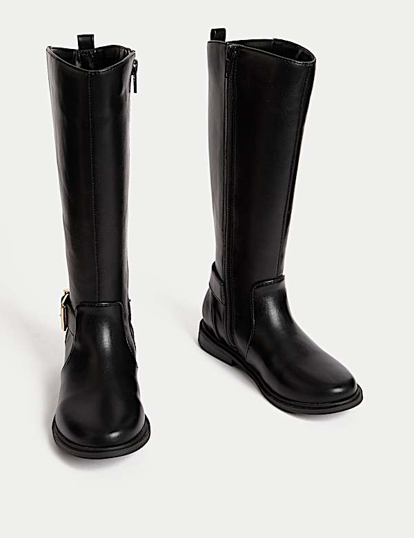 מגפי רכיבה לילדים עם אבזם (10 סמול - 6 לארג') - IL