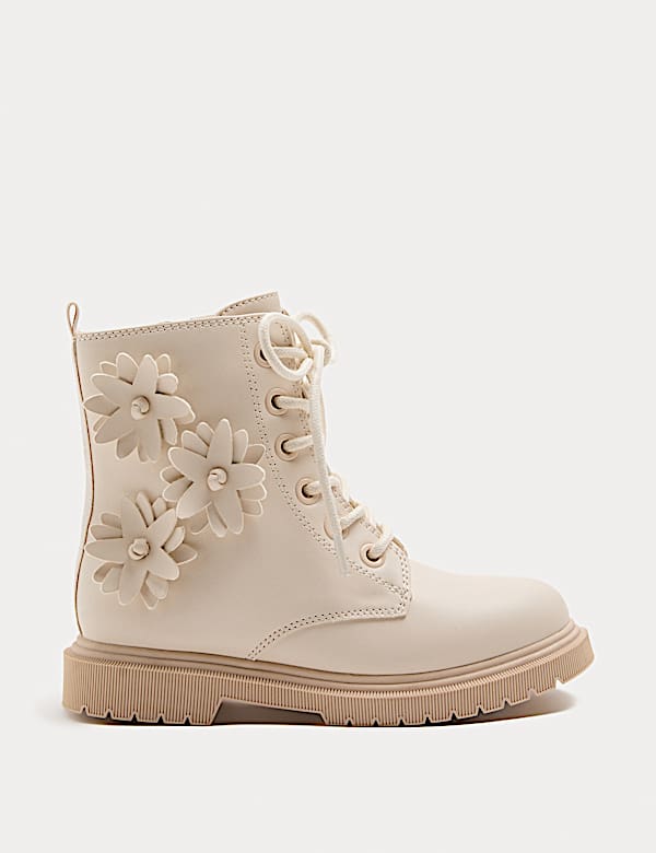 Dětsk&aacute; květovan&aacute; obuv ke kotn&iacute;kům (4 mal&eacute; &ndash; 2 velk&eacute;) - CZ