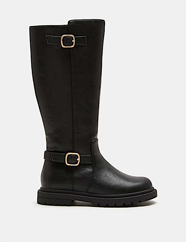 Kids' High Leg Riding Boots (10 Small - 6 Large) - IS