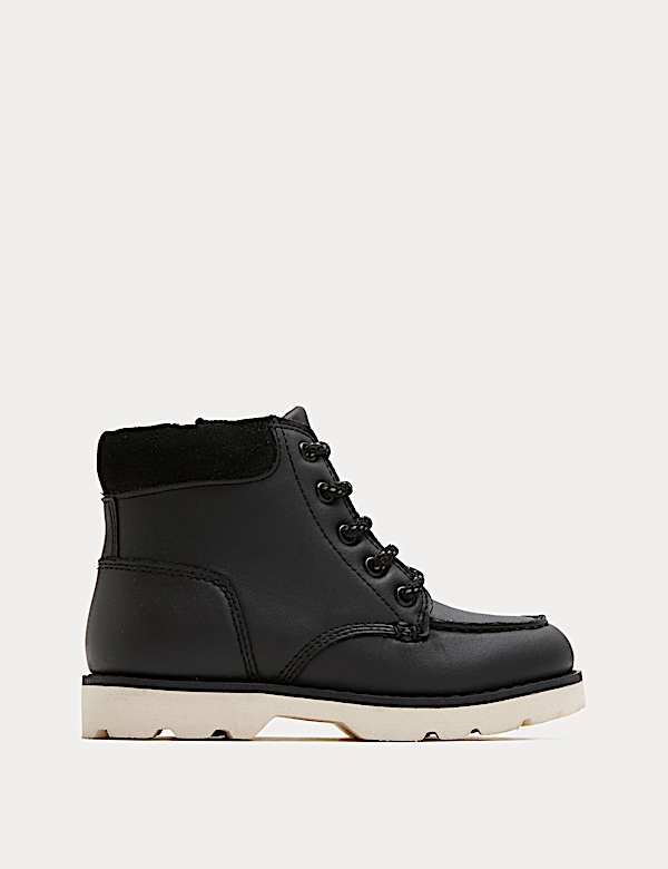 Botines infantiles gruesos con cordones (4 pequeño - 7 grande) - ES