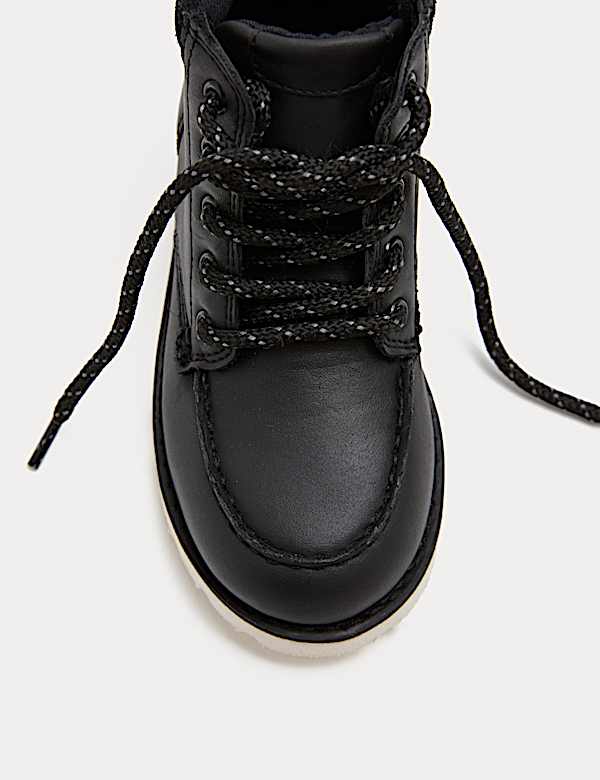 Dziecięce sznurowane buty do kostki na grubej podeszwie (4 mały – 7 duży) - PL