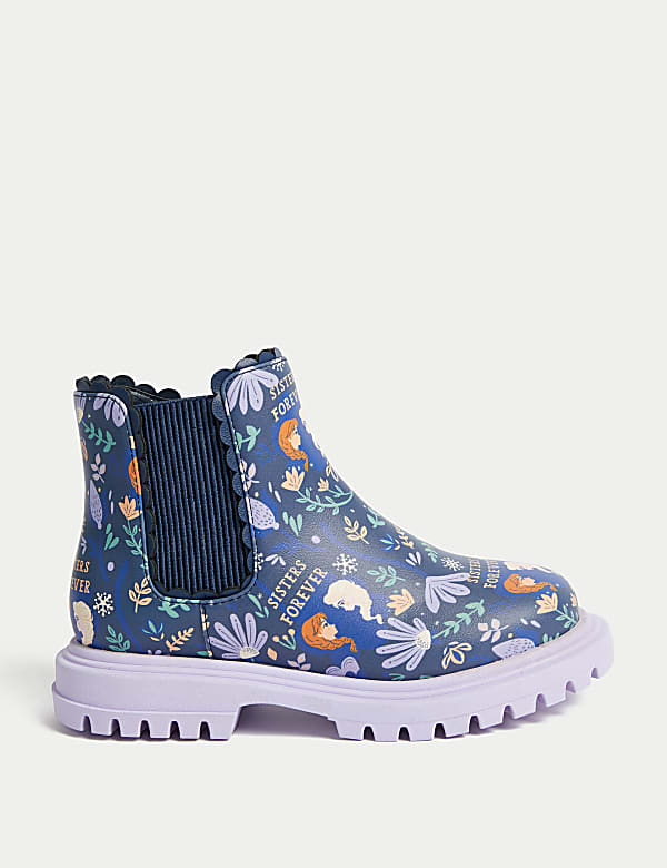 Kids Freshfeet Disney Frozen Chelsea Boots 4 Small 13 Small LILAC Boots M S DE