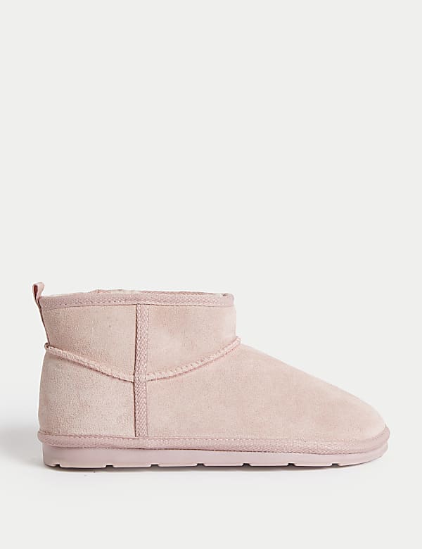Kids Suede Ankle Boots 4 Small 6 Large TAN Boots M S ES