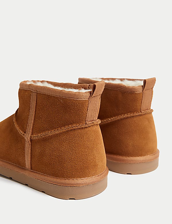 Kids' Suede Ankle Boots (4 Small - 6 Large) - FI