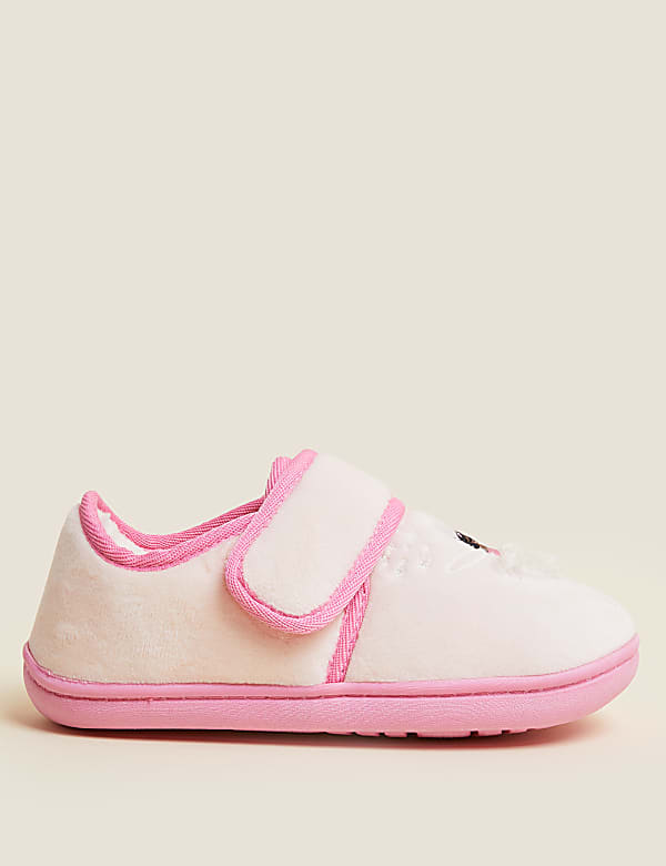 Kids’ Ballerina Riptape Slippers (4 Small - 12 Small) - GR