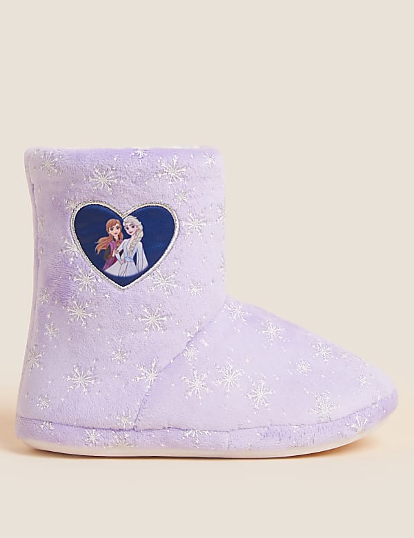 Kids Disney Frozen Slipper Boots 4 Small 13 Small PURPLE Slippers M S GR