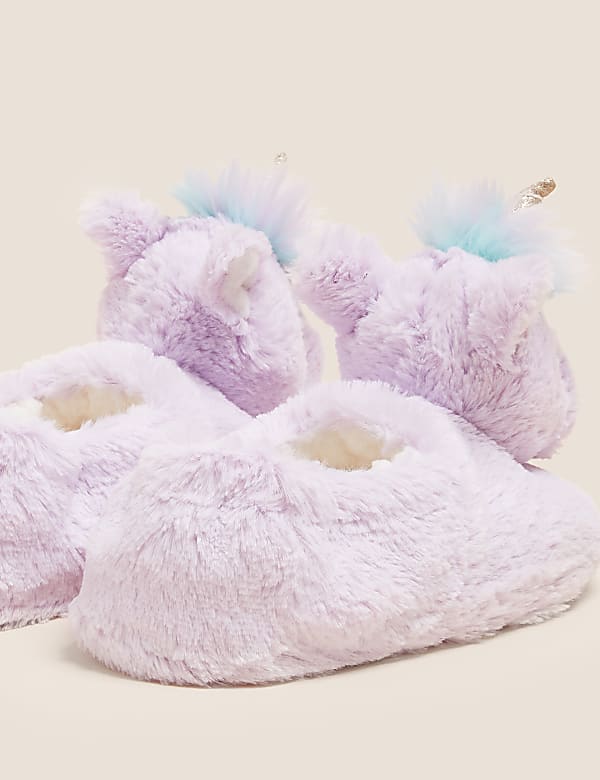 Unicorn slippers marks and spencer hot sale