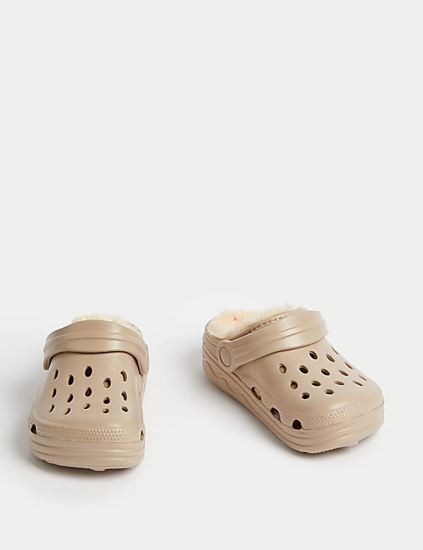 Kids' Fur Lined Clogs (4 Small -13 Small) - CA