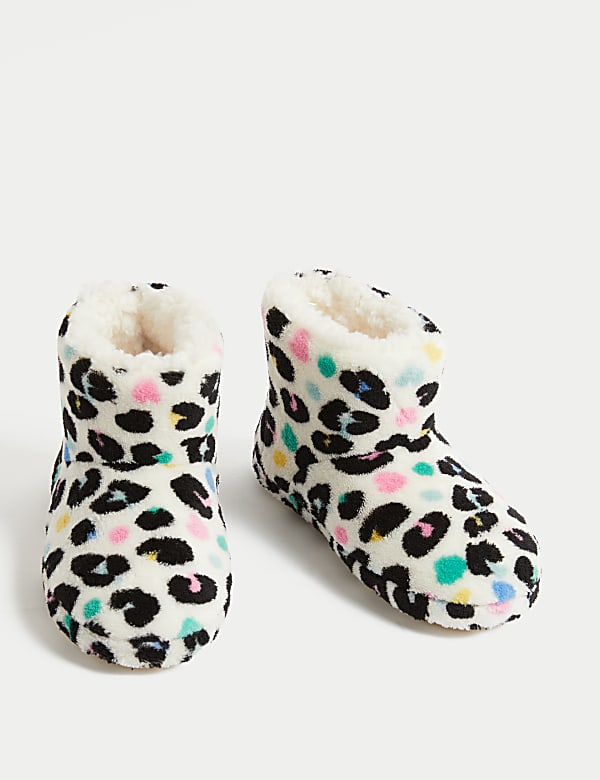 Bottines enfants &agrave; imprim&eacute; animal (du 20 au 39,5) - LU